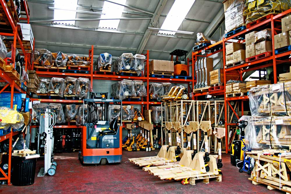 Stairclimbers UK warehouse in Rugby, Warwickshire 